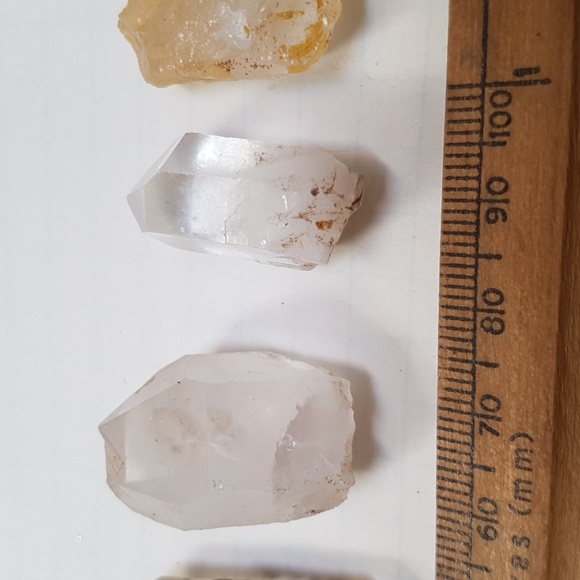 188ct Iron oxidized himalayan quartz crystal lot - Picture 3 of 4